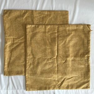 (2) 18x18 CaliTime pillow covers